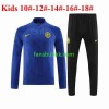 Inter Milan SKU001 Barn Blå Trenings Collegegenser Set 2023-2024